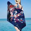 Mecha Armor Robotic Design Beach Towel, Super Soft Microfiber, Gift for Her/Him, Birthday, for Pool, Beach, Travel, Home Decor Fan gifts