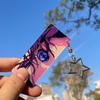 Demon Slayer Glowing Eyes Acrylic Keychain - Cartoon Pendant Gift