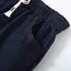 Pantaloni scurți denim de vară pentru bărbați, haine vintage, mărime plus, casual, cu talie elastică, pantaloni scurți