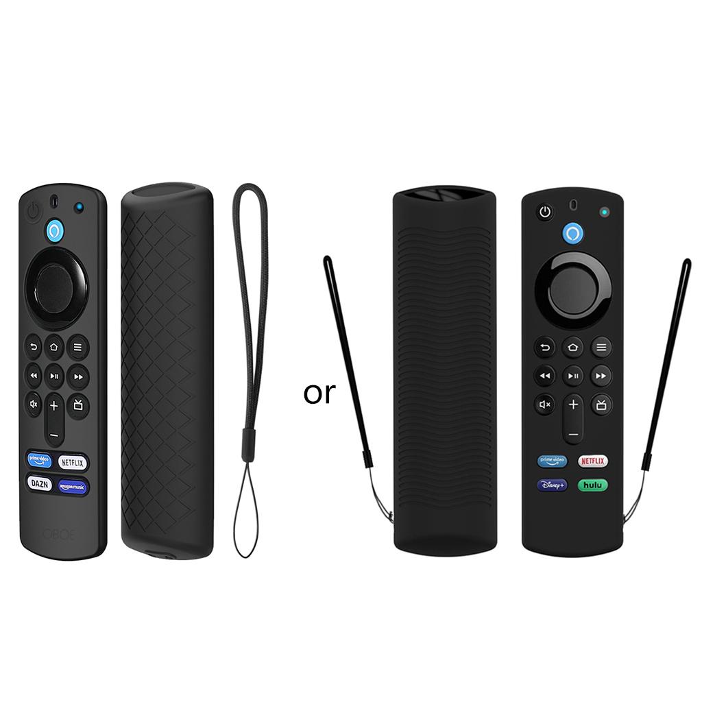Scratch Resistant Silicone Case Precise Position Remote Protective Cover Compitable with Amazon Fire TV Stick (3rd Gen)