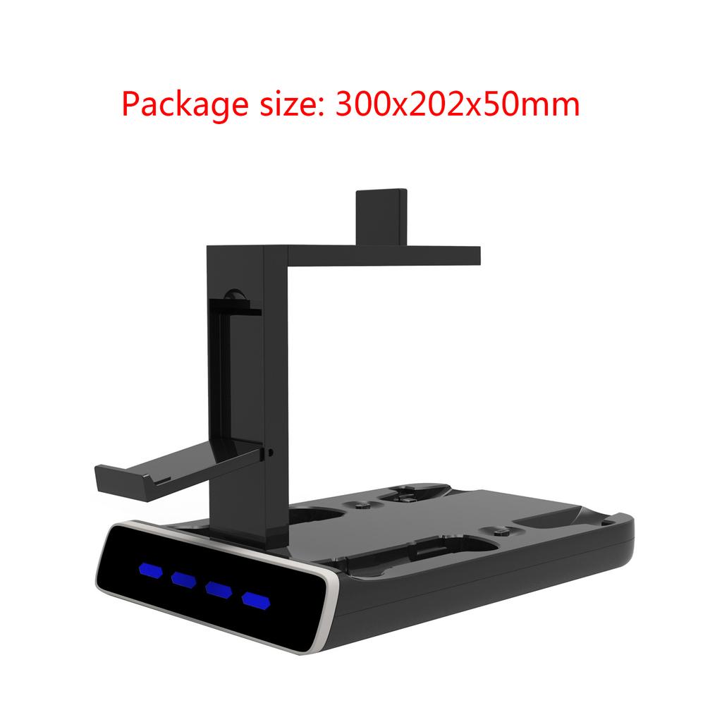 Portable Charging Dock Stand Controller Charging Station with - Headset Display Stand Controller Charger-Station