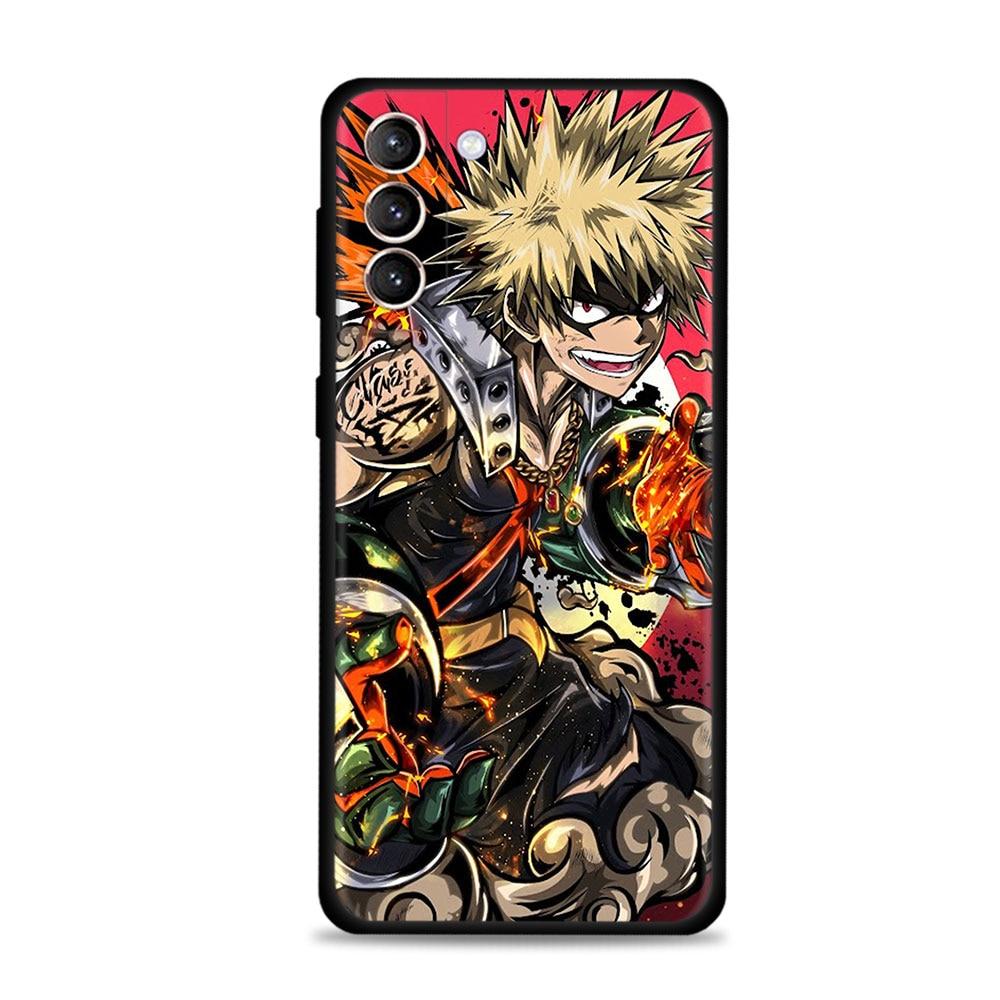 

Чехол для Samsung Galaxy S22 S21 S20 Ultra FE S10 S9 S8 Plus S10e Note 20Ultra 10Plus Anime Art Jujutsu Kaisen Gojo Demon Slayer Samsung Note 10 Plus