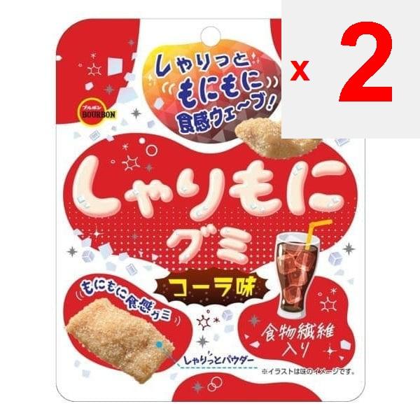 Bourbon Sharimonyi Gummi Cola Geschmack 57gDiese Gummis mit Cola-Geschmack haben eine lustige Sharimoni-Textur o Diese Gummis mit Cola-Geschmack haben eine lustige Sharimoni-t