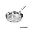 Handon 304 Stainless Steel Hammered Honeycomb Frying Pan