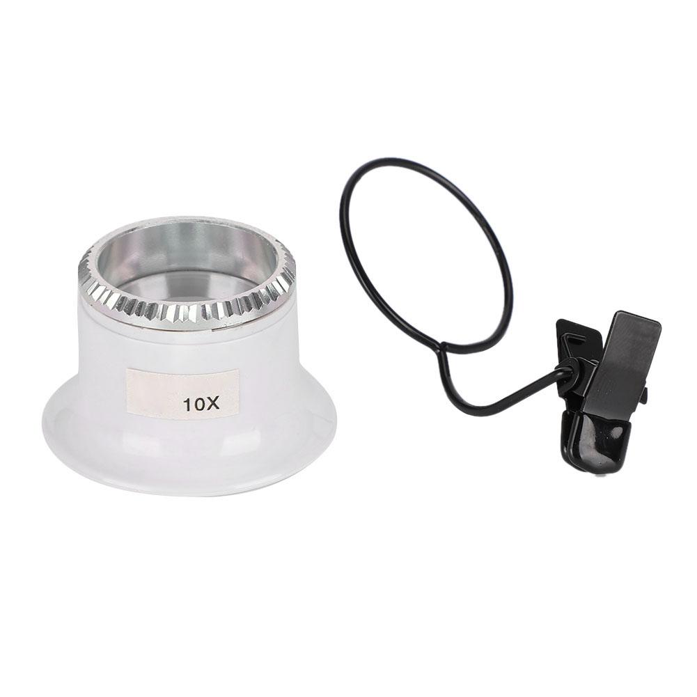 

10X Clip On Watch Magnifying Glasses Repair Magnifier Loupe Jewelry Tool