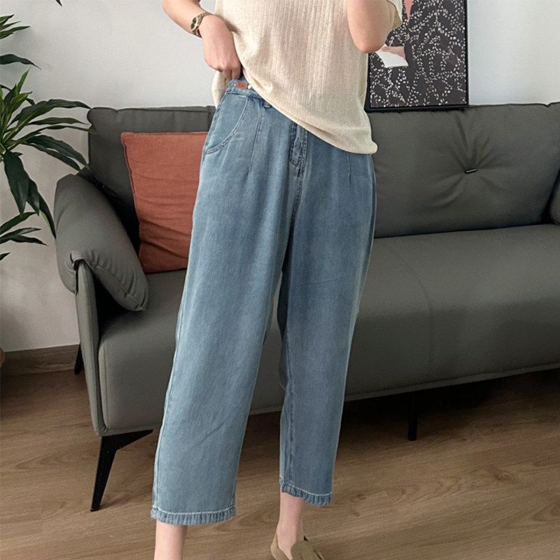 

Plus Size Plus Size Ladies Pear Shapes Harlan Lyocell Jeans Blue XL