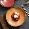 Irregular Ceramics Dining Plate Fruit Plate Salad Bowl Sushi Plates Western Steak Plates Sting Disc Dim Sum Dish Dessert Bowl