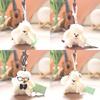 Cute Poodle Plush Toy Pendant With Super Soft Short Plush For Bags And Keys