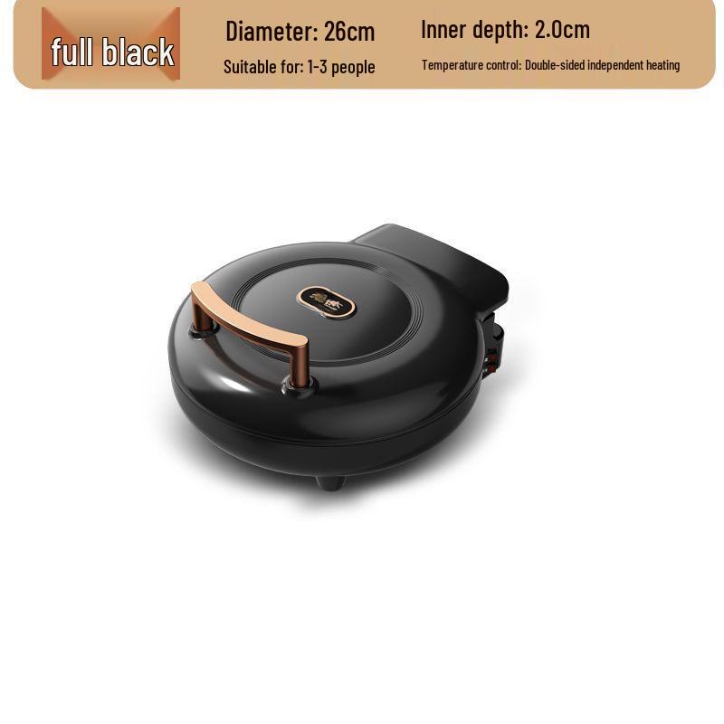 Non-Stick Double-Sided Electric Pancake Maker with Deepened Griddle - Free Shipping Ivory White [Standard]