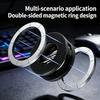 2027 K008 Double-Sided Magnetic Foldable Phone Holder – N52 Magnet 360° Rotatable, Dual Grip for Metal  ABS Material