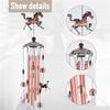 Vintage Wind Chimes,Horse Wind Chimes Music Wind Chimes For Family Ladies Festivals Balconies Porches Garden Decoration