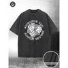 Water-Washed Men'S T-Shirt,Trendy Print, High-Quality ,Machine Washable,Certain Thickness for Summer T-Shirts,Outdoor Activities,Holiday Gifts