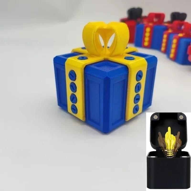 Από το κουτί αναδυόμενο Κουτί Δώρου Μέσου Δακτύλου Δημιουργική Διακόσμηση Γραφείου Σπιτιού Δώρα Μέσο Δάκτυλο Πρωτότυπο Χριστουγεννιάτικο Αστείο Δώρο Φάρσας