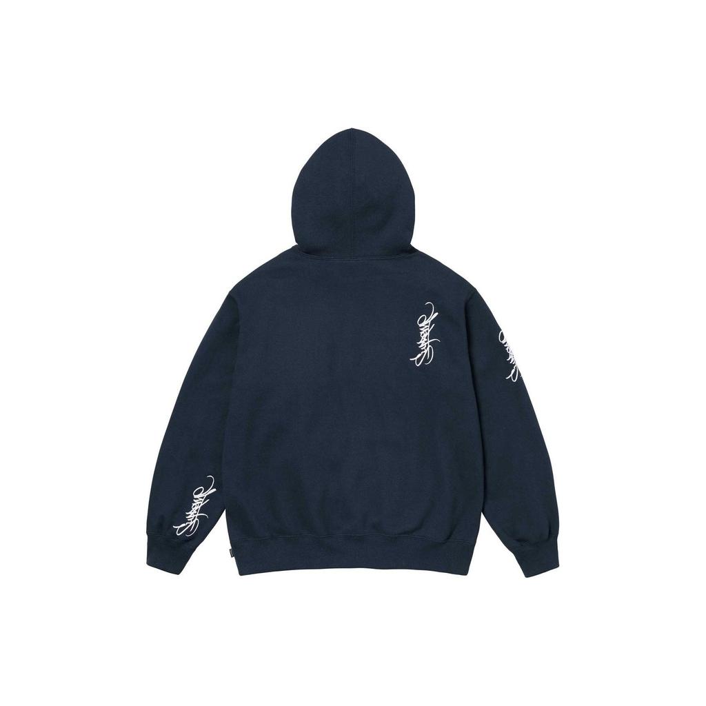 Supreme Tag Hooded Sweatshirt 'Black White' Men's SUP-SS24-060