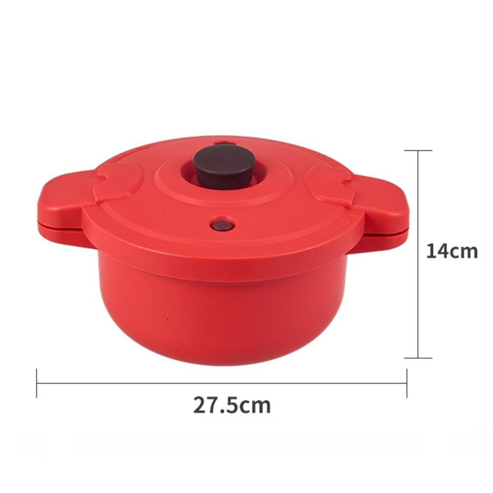 Multifunction Microwave Pressure Cooker Pot for Efficient Kitchen Cooking