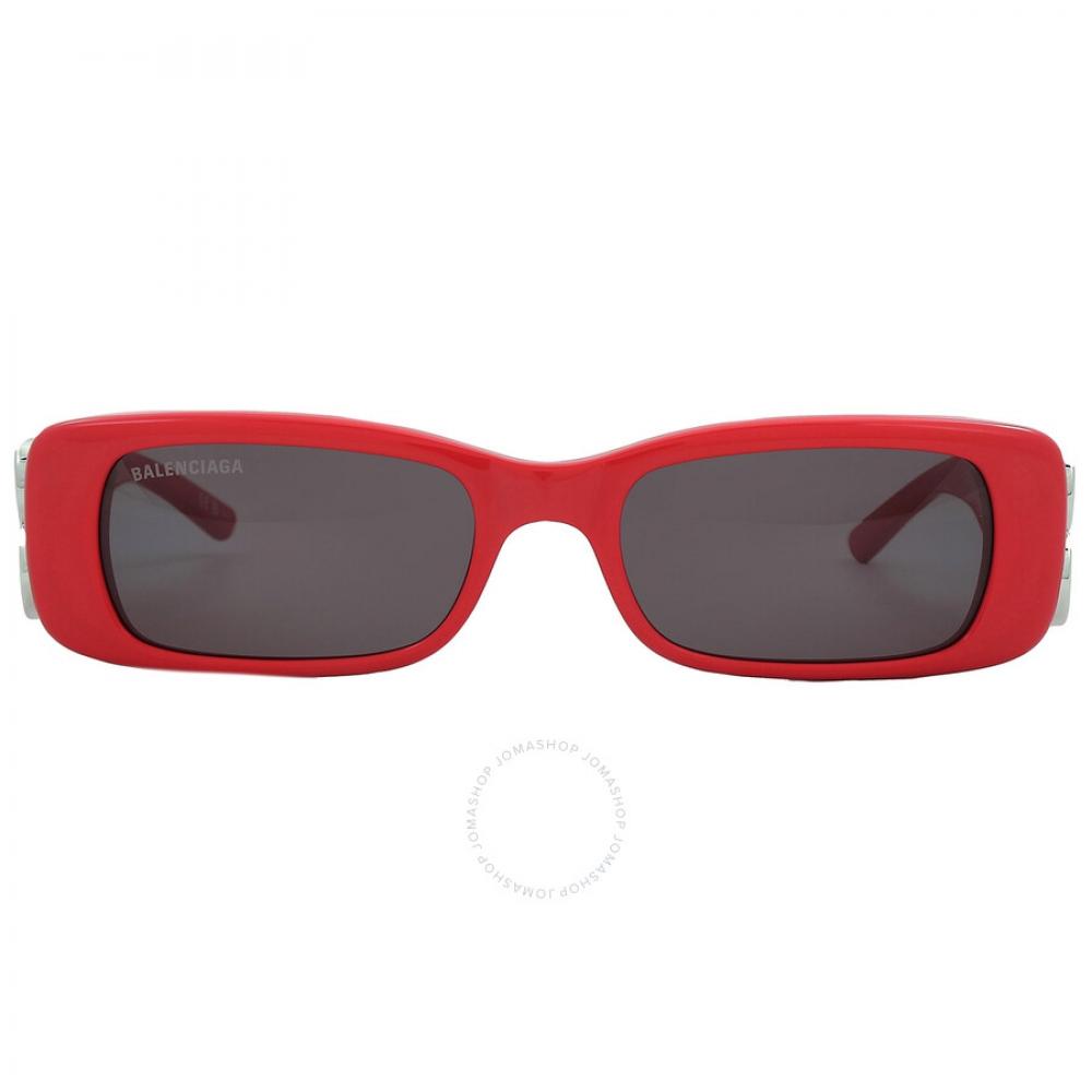 

Balenciaga Grey Rectangular Ladies Sunglasses Bb0096s 015 51