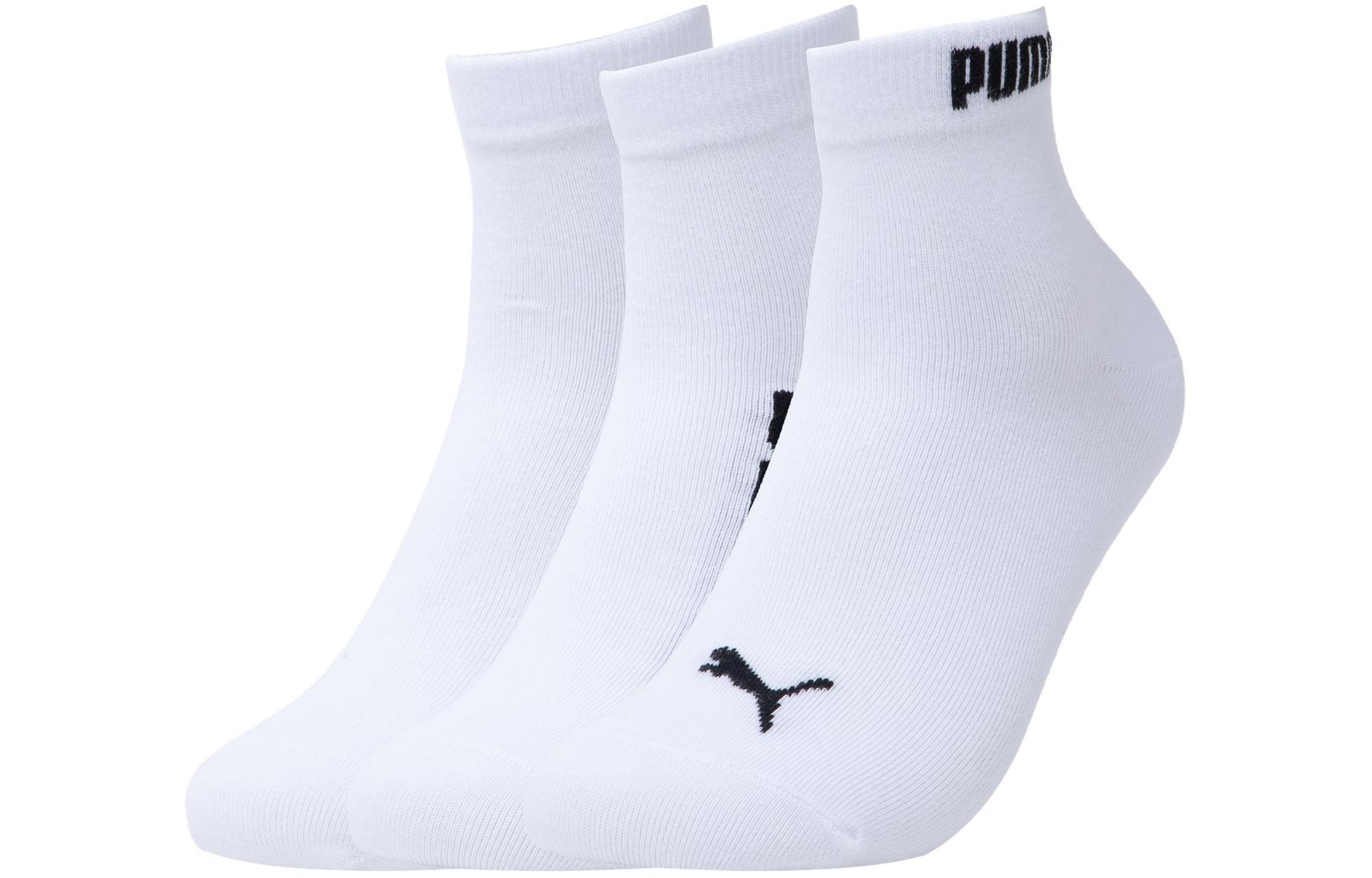 Носки PUMA Низкие Унисекс 3 пары Белые 938246-02 39/42