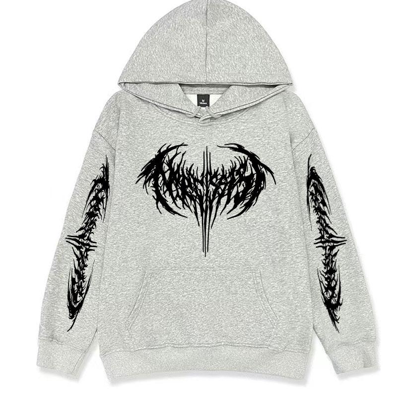 Rapper Narcissist Opium Carti Ken Carson Logo Grafická Mikina s Kapucí Pánská Dámská Harajuku Hip Hop Mikiny Módní Oversized Mikina Y2k