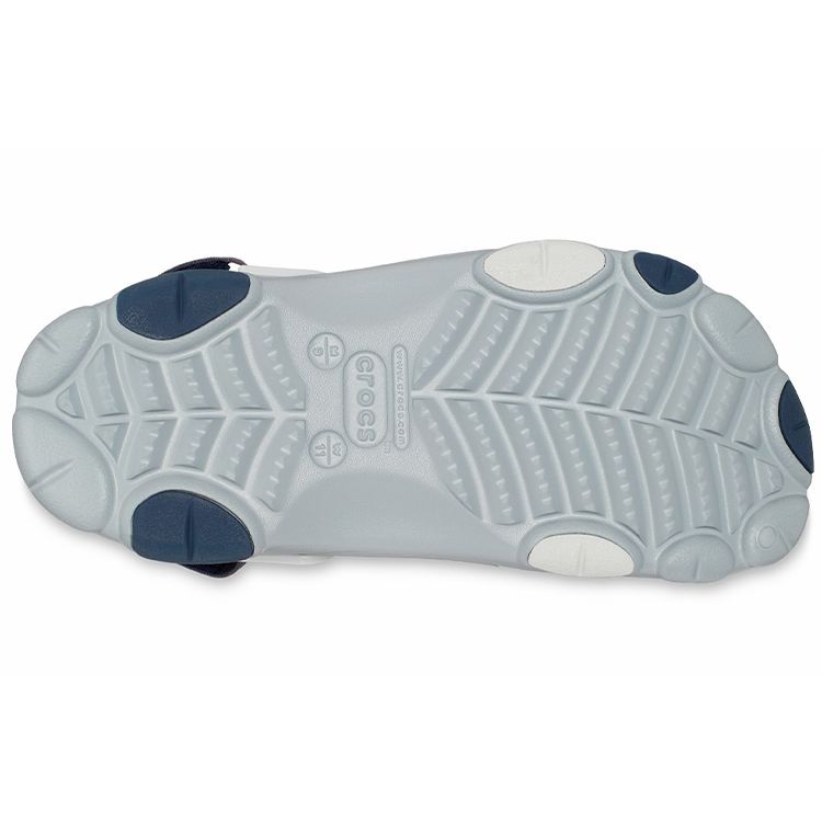 Crocs PU Terlin Non-Slip Breathable Clogs Unisex Footwear Gray 206340-007