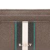 Bally Bhar Vintage Stripe Logo Card Holder Men Accessories Green 6301473