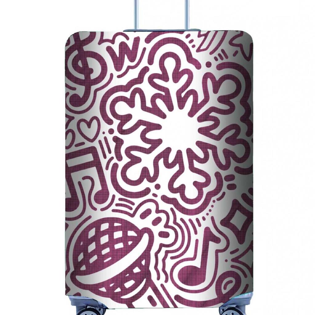 Durable Elastic Luggage Protector: Thick, Wear-Resistant Suitcase Cover (22/24/26 Inch), Customizable Logo