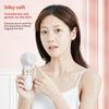 3 In 1 Electric Silicone Facial Brush Cleaner Vibration Rotating Massage Pore Cleansing Instrument Waterproof Beauty Tool