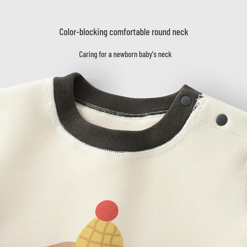 Youqi Baby Thermal Winter Pajama Set
