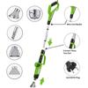 2000W 3-in-1 Weeds Burner Electric Thermal Weeder Hot Air Weeds Grass Flame Durable Safe Garden Tool with 5 Nozzles