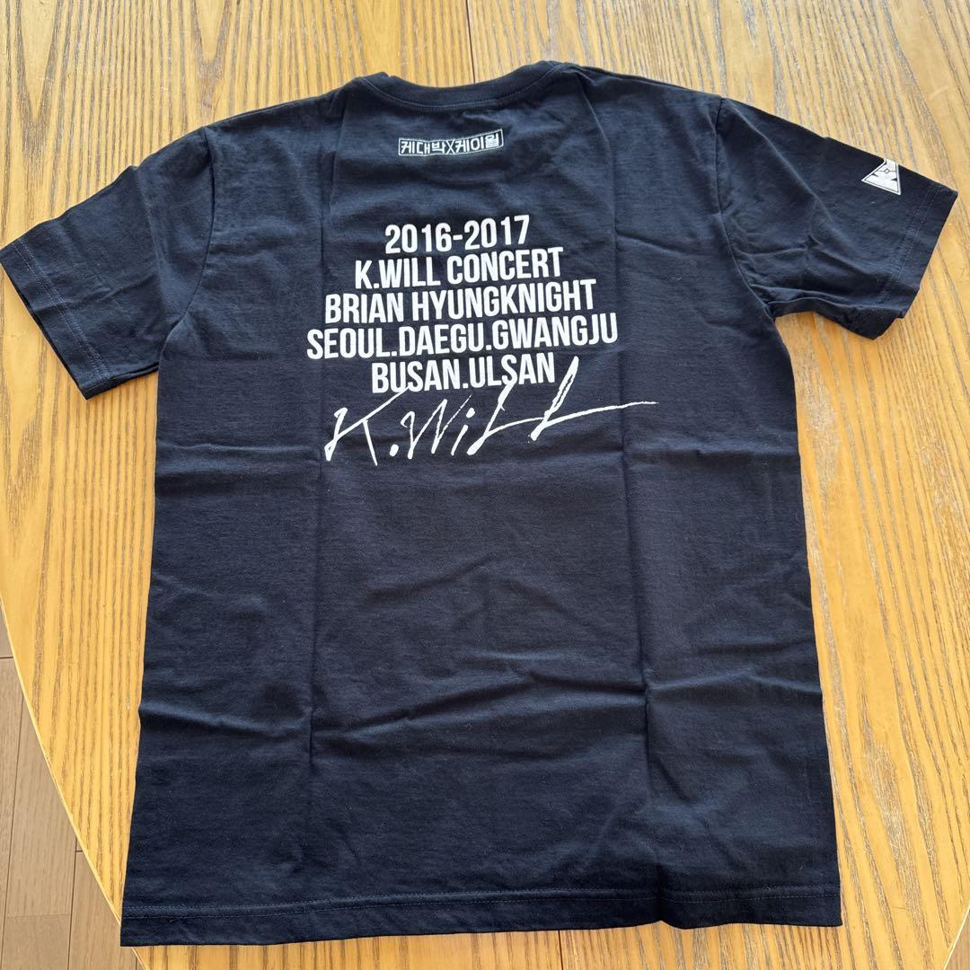 

[Б/У] Единственная в своем роде футболка K-will 2016-2017 Korea Live Limited Edition