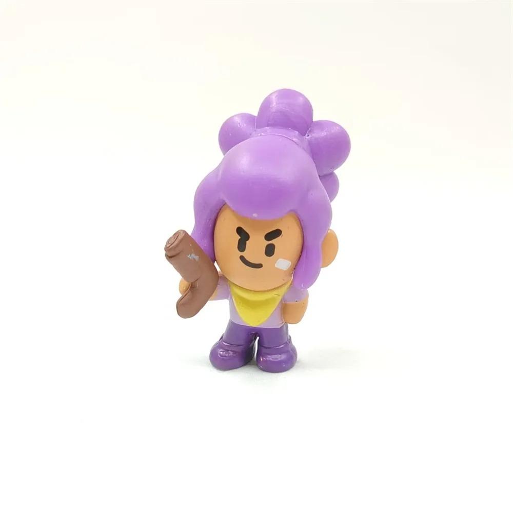 1pcs Original Supercell Heros Leon Crow Spike Collectible Figures Series 1 License Ultra Rare Gold Silver Collection Toy Gifts
