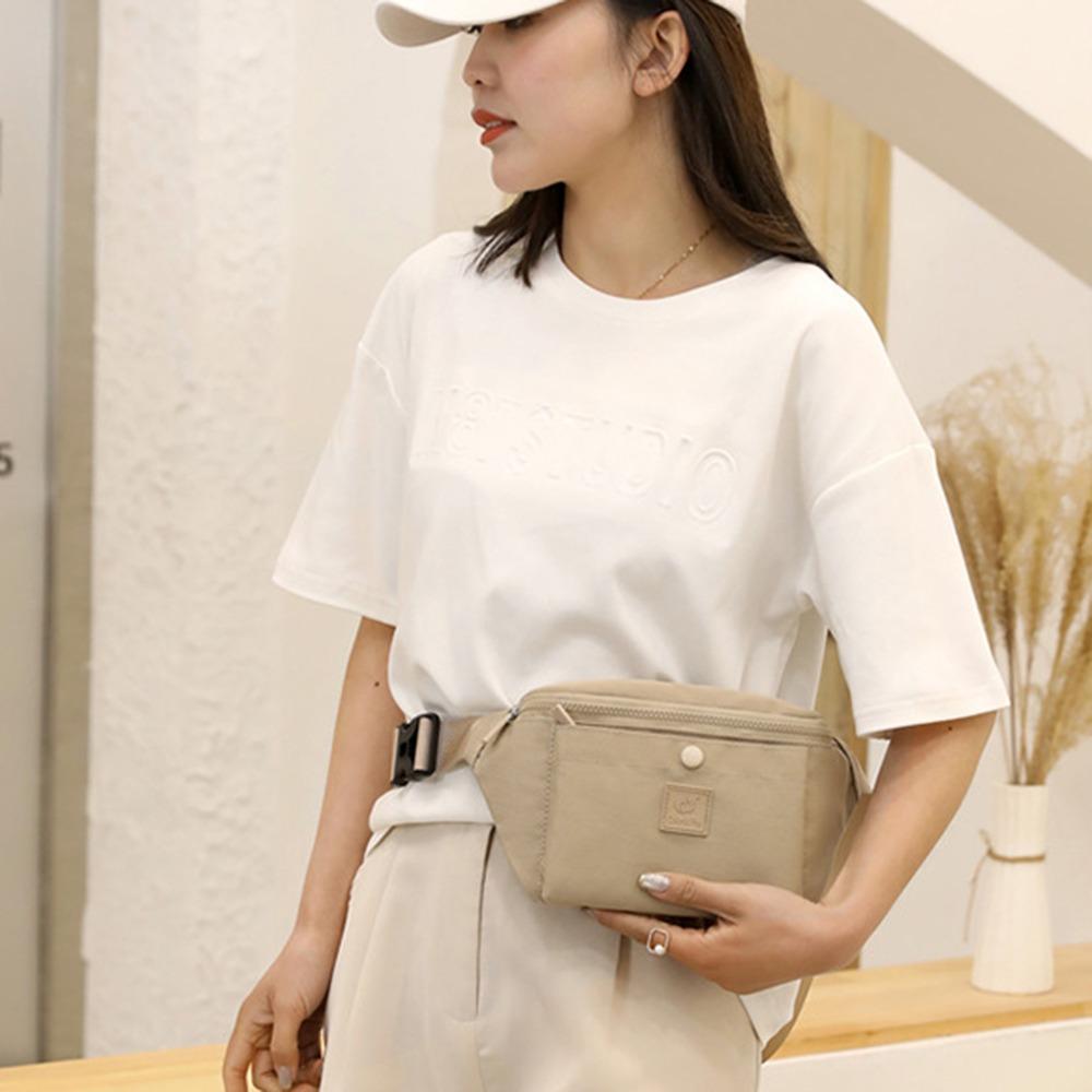 Large Capacity Multi-layer Crossbody Bag Waterproof Cash Register Bag Crossbody Chest Bag Female