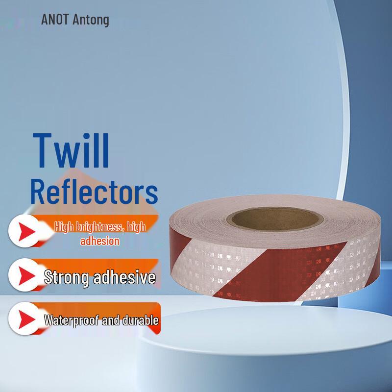High-Visibility Reflective Safety Warning Tape