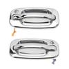 Suitable for Chevrolet Door Handle Silver Pair Front and Rear Left and Right 15034985 15034986