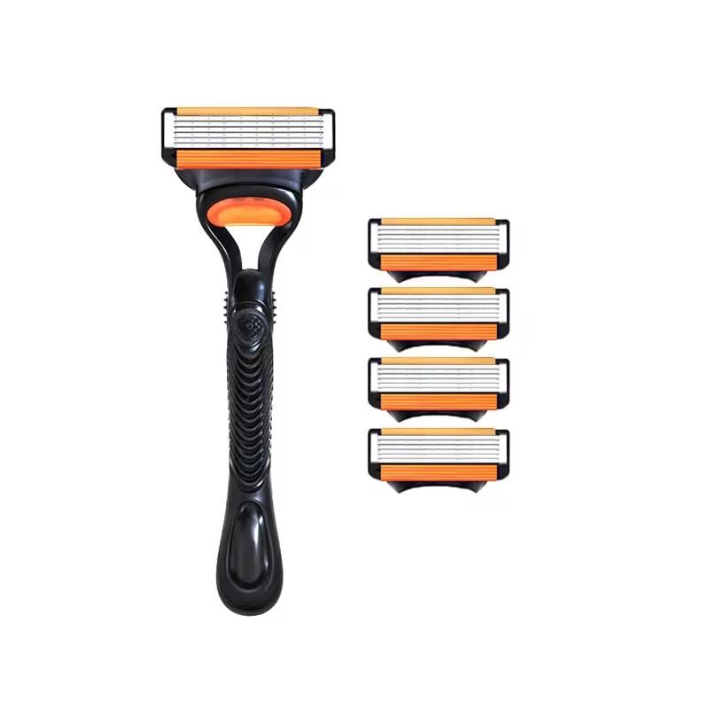 NEW 4-25 Pcs Comb Men's Razor Fusion Pro Power Shaving Shaver Male Face Beard Hair Trimmer 6 Layer Blades Replacement Refills