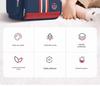 British Style Waterproof Backpack for Grades 1-6: Spine Protection, Load Reduction, Large Capacity, Boys' Double Shoulder School Bag