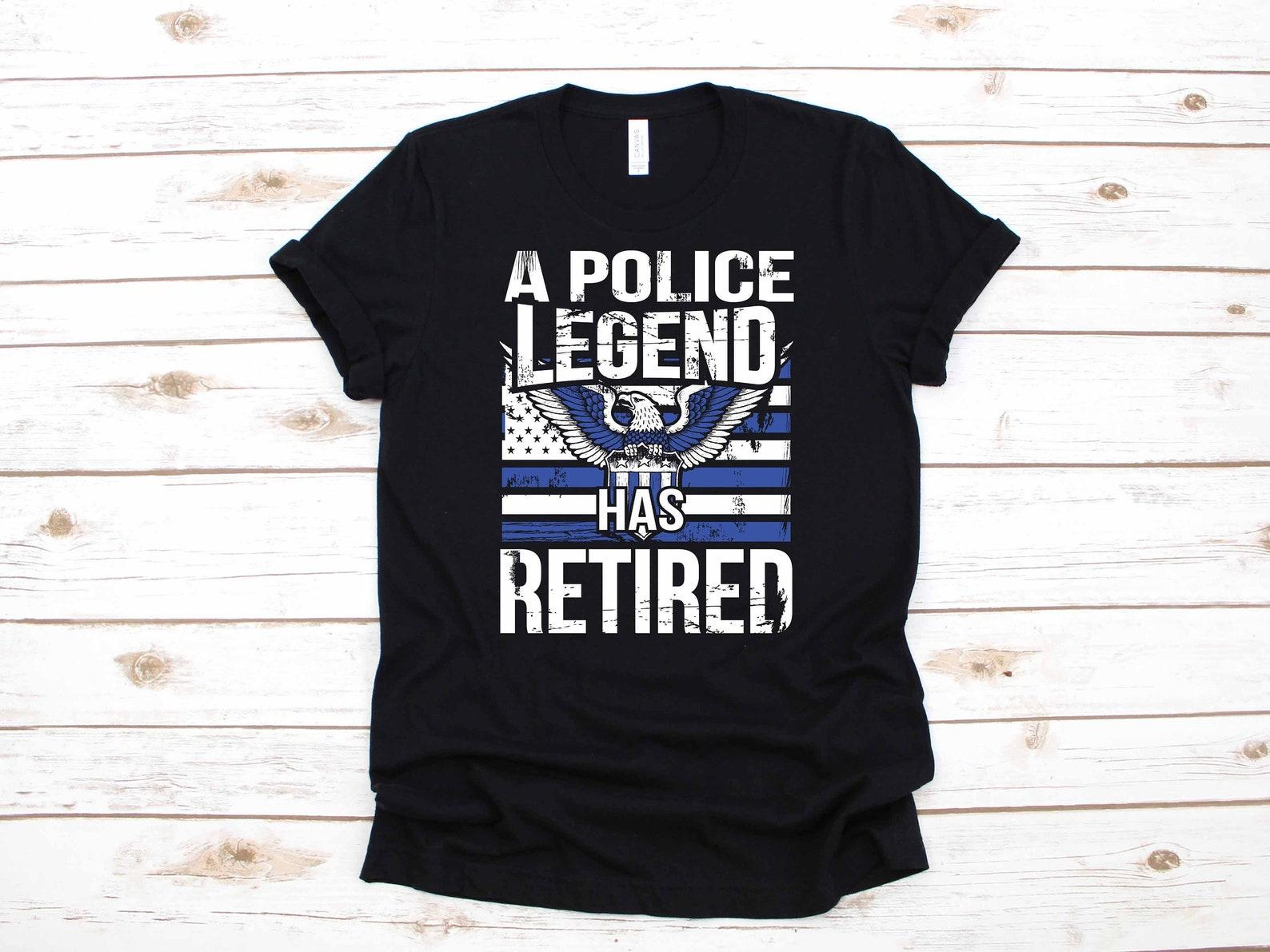 Retired Police Officer Retirement Party Gift | T-Shirt |T-shirt | T-shirt | T-shirt | Tank Top S