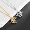 New Witch Knot Hollow Retro Popular Jewelry Pendant Necklace