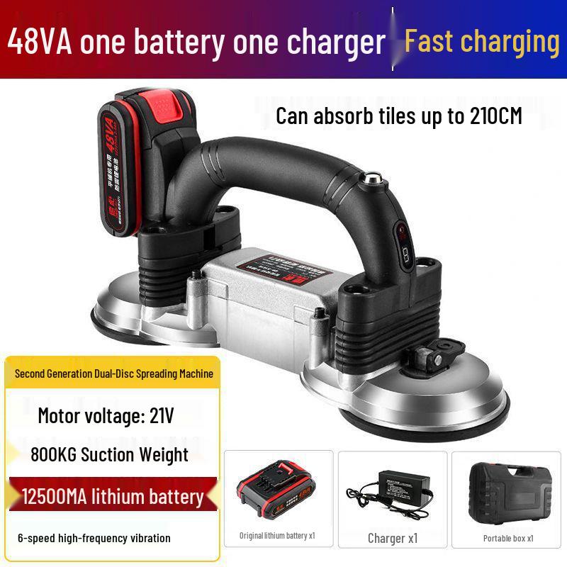 High-Power Electric Tile Leveling Suction Cup Vibrator for Floor & Wall Tile Installation