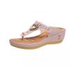 2022 Summer Women's Wedge Sandals - Beach Clip-Toe Design, Euro-American Style