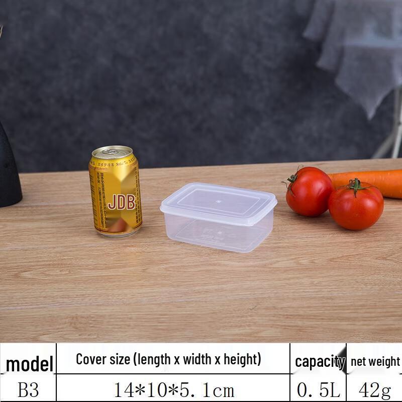 HANDUNYOU PP Plastic Food Storage Container Set
