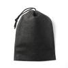 One-piece String Non-woven Pouch 20p Set (25x34.5cm) (black)
