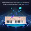 Electronic Piano with Mini Keyboard 37 Key Electronic Keyboard Piano Children  S Piano Pink