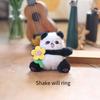 Adorable Panda Plush Keychain Toy With Cute Sounds Perfect For Backpacks And Accessories
