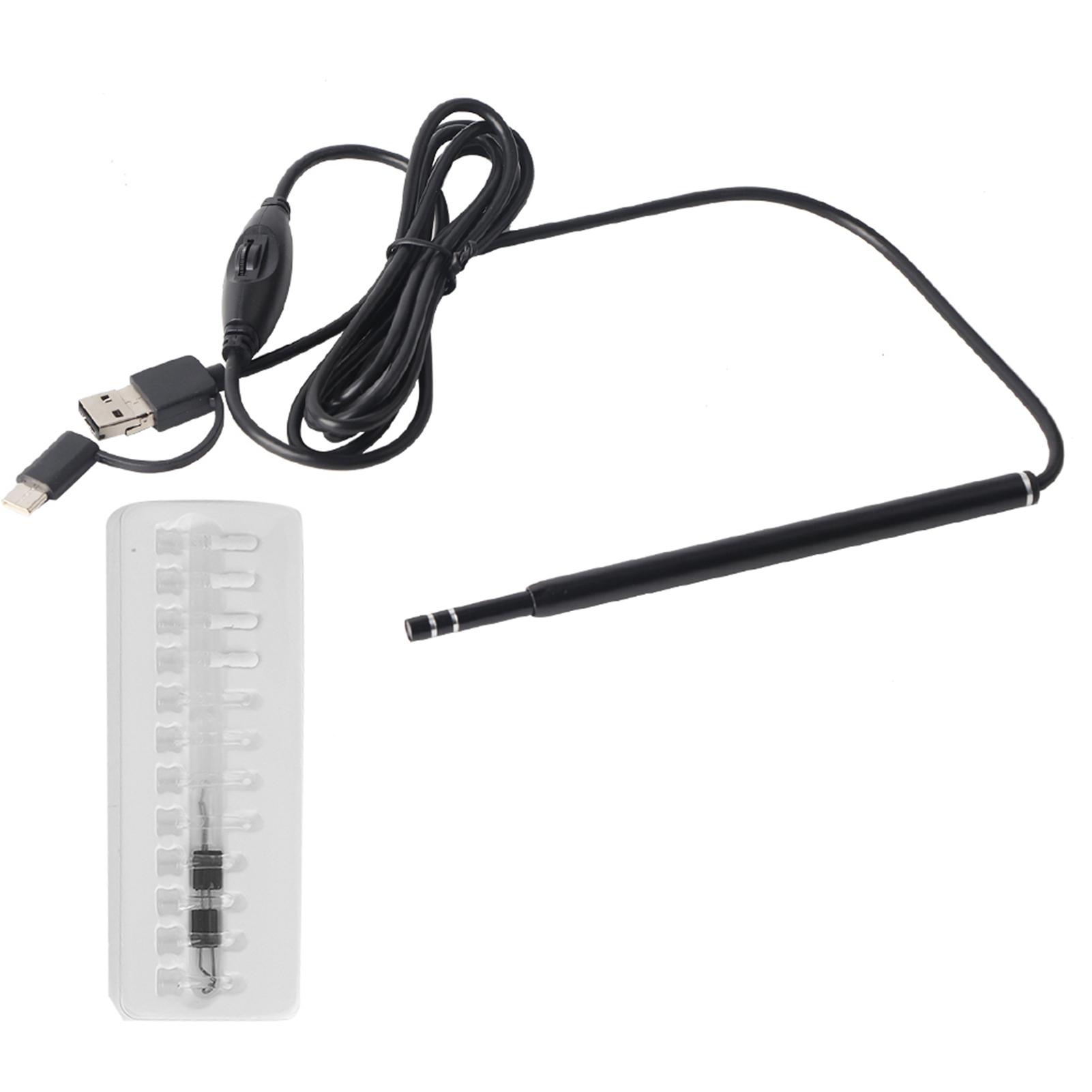 

Очиститель для удаления ушной серы, эндоскоп, камера для чистки ушей, инструмент для ухода за ушами белый