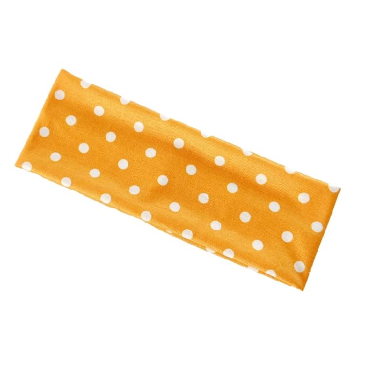 Fascia Multifunzionale per Capelli da Yoga, Copricapo alla Moda, Design a Pois Rotondi, Tessuto Elastico, Accessorio per Capelli, Multicolore