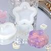 1/3PCS Keychain Pendant Silicone Mold DIY Moules Silicone Crystal Epoxy Resin Mold for Necklace Bracelet Jewelry Making Findings