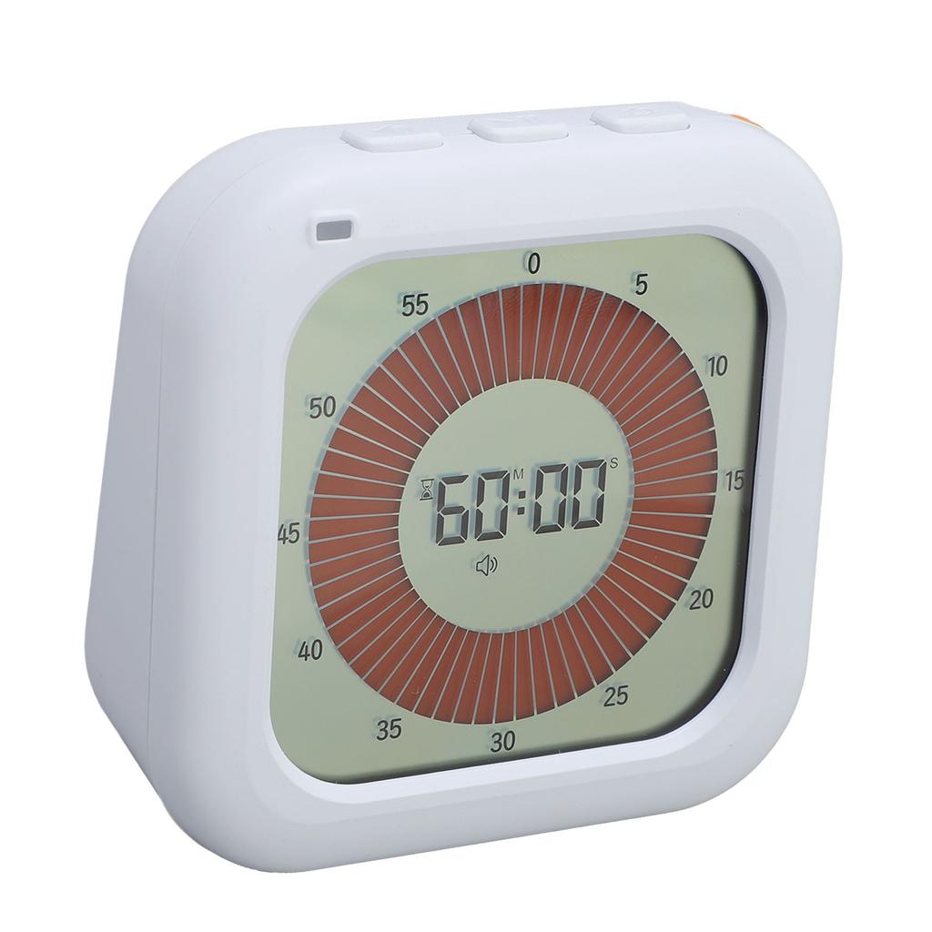 Digital Timer Rechargeable Visual Timer with Magnetic Backing Stand for Kitchen Learning Management