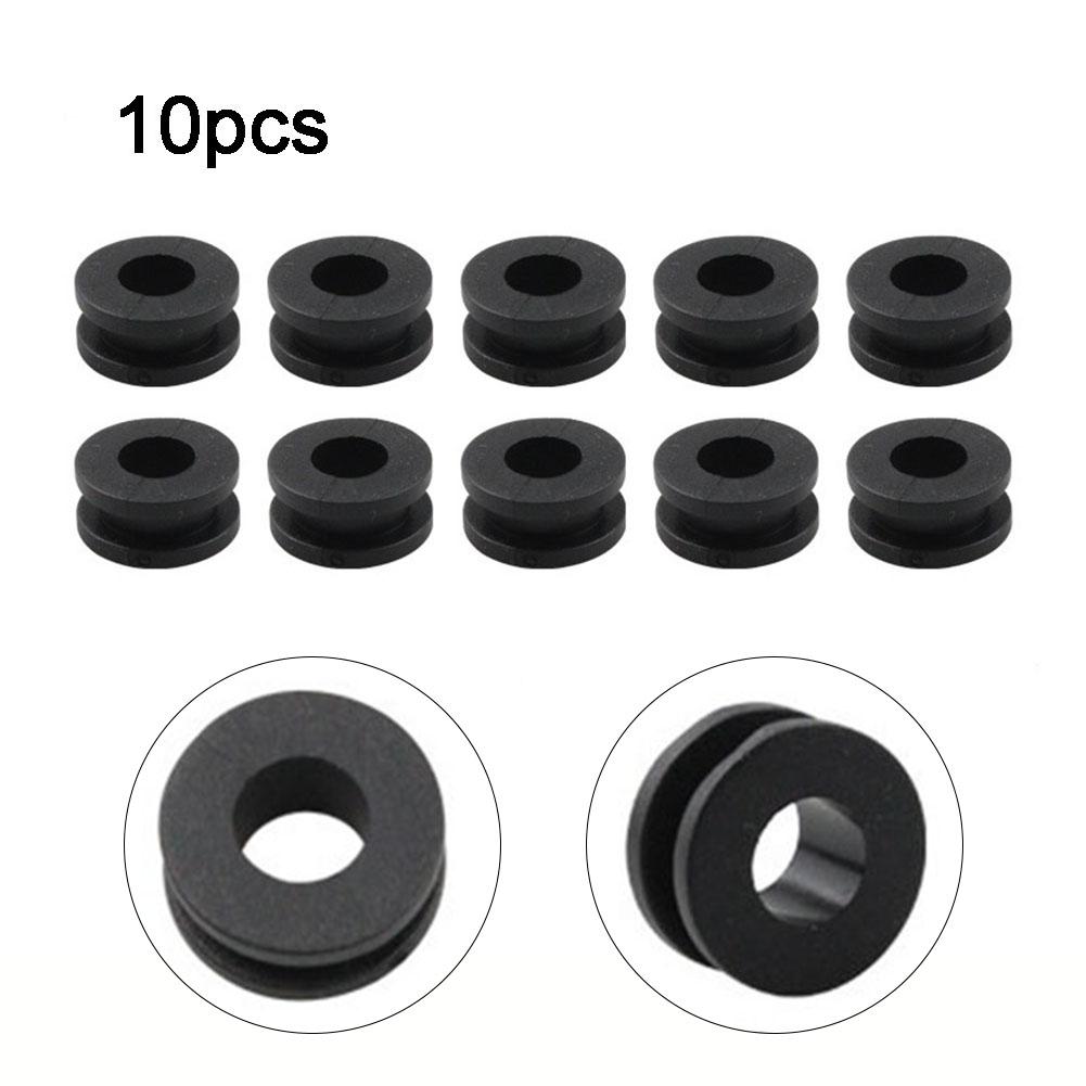 10Pcs M6 Motorcycle Side Cover Rubber Grommets Gasket Fairings Motorcycle Accessories Motorcycle Side Cover