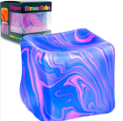 Festive Needoh Nice Cube, Soft Sensory Stress Relief Blocks, Flexible Pinching Vent Toy for Daily Relaxation & Holiday Gifts