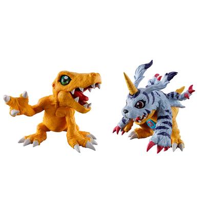Ichiban Kuji Series Ultimate C Prize Agumon Gabumon Figures "Digimon" ~Digimon, Evolution!~ &